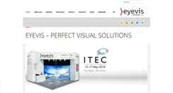Desktop Screenshot of eyevis.de