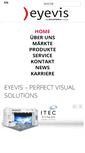 Mobile Screenshot of eyevis.de